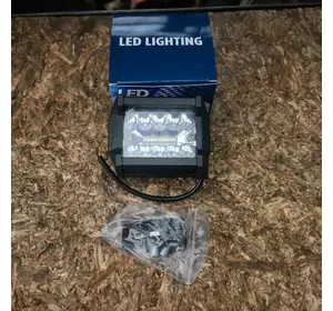Фара LED прямокутна 60W, 20 ламп (змішаний промінь) 10/30V 6000K Фара LED прямокутна 60W, 20 ламп (змішаний промінь) 10/30V 6000K
