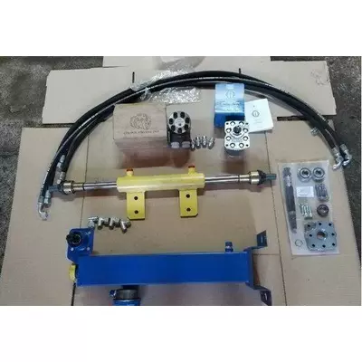 Комплект переоборудования МТЗ-80, МТЗ-82 с двухсторонним цилиндром (на ГУР) | переделка на насос дозатор