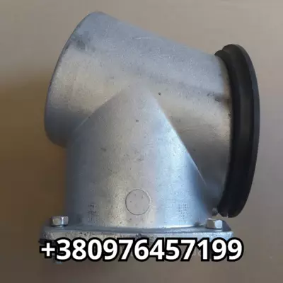 Патрубок перехідний (трійник алюміневий) у зборі 6437-1109713
