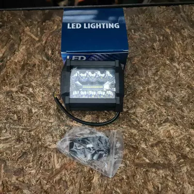 Фара LED прямокутна 60W, 20 ламп (змішаний промінь) 10/30V 6000K